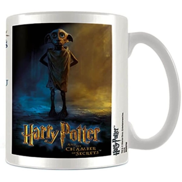 Harry Potter Varning Dobby Mugg En Storlek Vit/Blå/Gul White/Blue/Yellow One Size