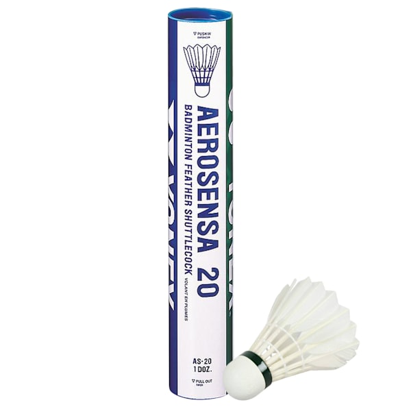 Yonex Aerosensa 20 Shuttlecock (12-pack) One Size Vit White One Size