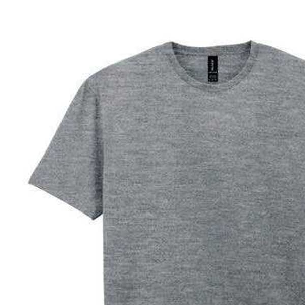 Gildan Unisex Vuxen Bomull Lättvikts T-shirt L Grafitmelerad Graphite Heather L