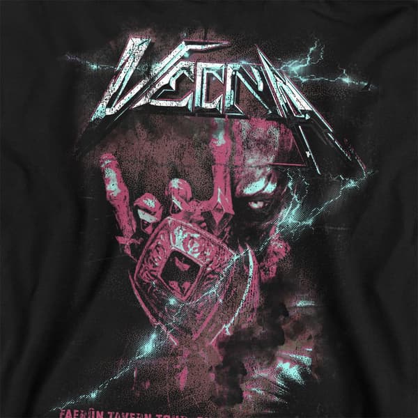 Dungeons & Dragons Unisex Vuxen Rockband Vecna Blixt Tröja Black M