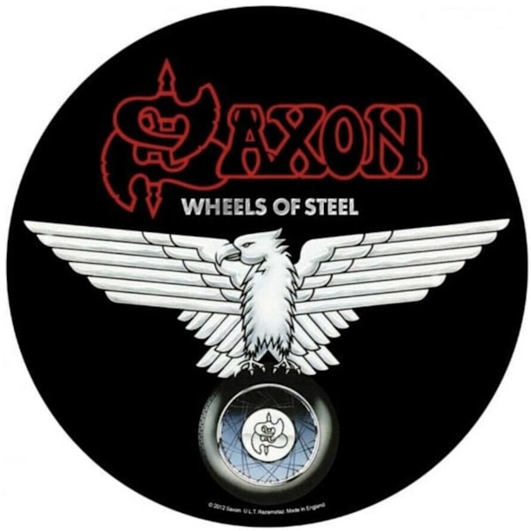 Saxon Wheels Of Steel Patch En Storlek Flerfärgad Multicoloured One Size