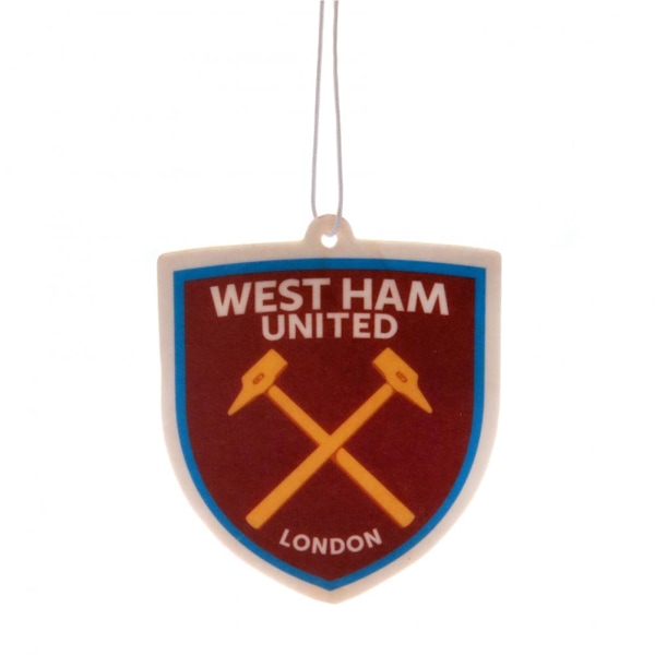 West Ham United FC Luftfräschare One Size Röd/Blå Red/Blue One Size