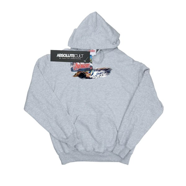 Marvel Boys Thor Bring The Thunder Hoodie 9-11 år Sports Grå Sports Grey 9-11 Years