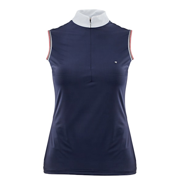 Aubrion Girls Arcaster Sleeveless Shirt 7-8 år Marinblå Navy 7-8 Years