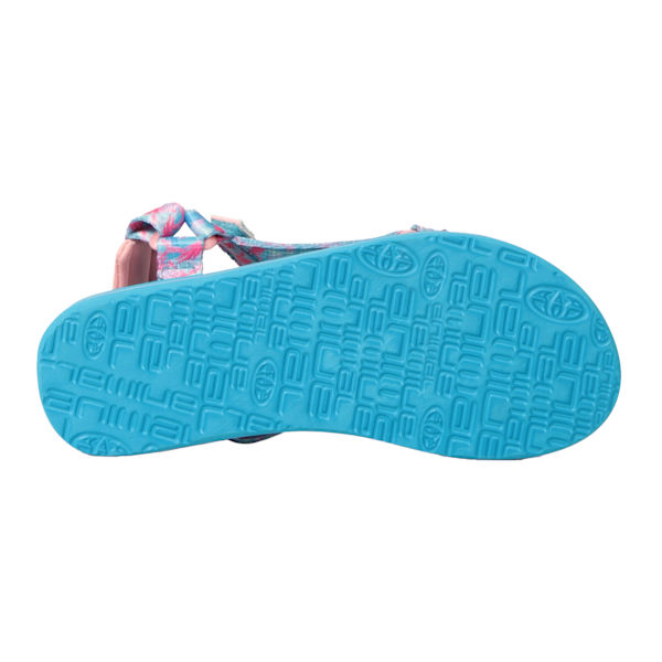 Animal Barn/Barn Drift Floral Återvunna Sandaler 4 UK Blå Blue 4 UK