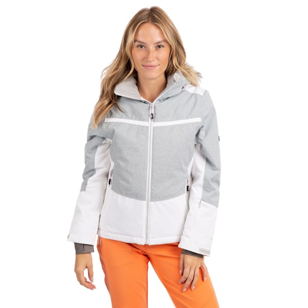 Trespass Womens/Ladies Temptation Ski Jacket L Vit White L