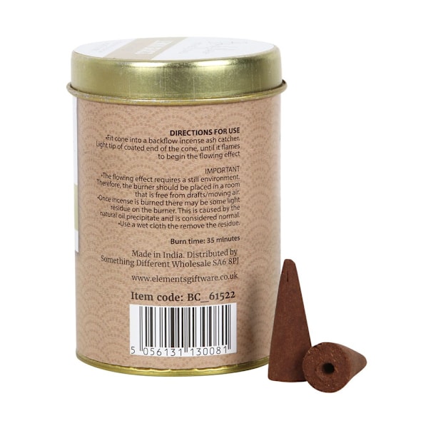 Something Different Elements Lemongrass Jumbo Backflow Rökelse Brown One Size