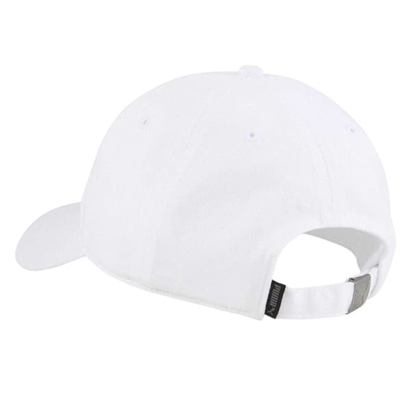 Puma Unisex Vuxen Premium Essential Classic Logo Baseballkeps O Puma White One Size