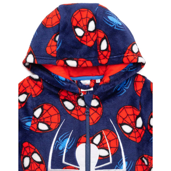 Spider-Man Barn/Barn All-In-One Nattkläder 2-3 År Blå/R Blue/Red/White 2-3 Years