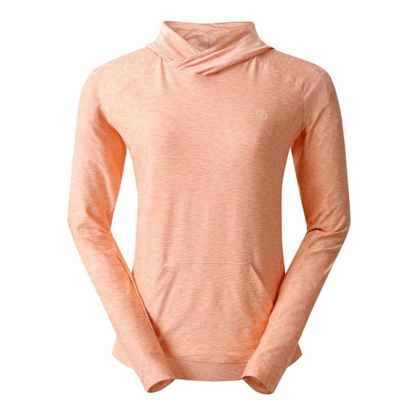 Dare 2B Dam/Dam Sprint City Lättvikts Hoodie 16 UK Ljus Pale Peach Marl 16 UK