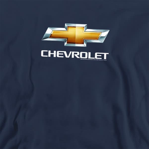 Chevrolet Unisex Vuxen Bowtie Stackad Sweatshirt M Marinblå Navy M