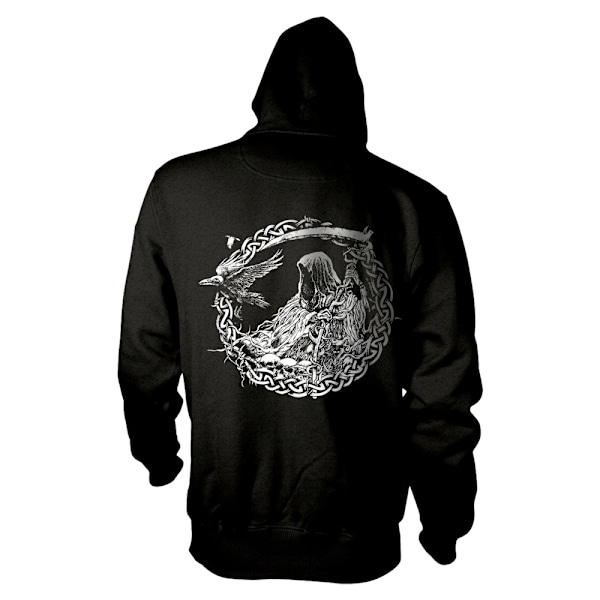 Sacrilege Unisex Adult Reaper Full Zip Hoodie M Svart Black M