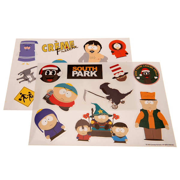 South Park Tech Stickers En Storlek Flerfärgad Multicoloured One Size