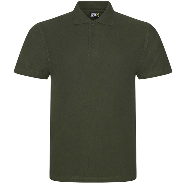 PRO RTX Herr Pro Piqué Polo Shirt XXL Khaki Khaki XXL