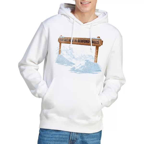 Livet är underbart Herr Bedford Falls Hoodie S Vit White S