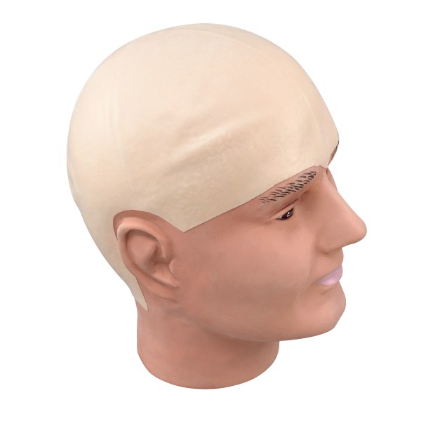 Bristol Novelty Unisex Vuxna Fester Style Bald Head Cap One Si Beige One Size
