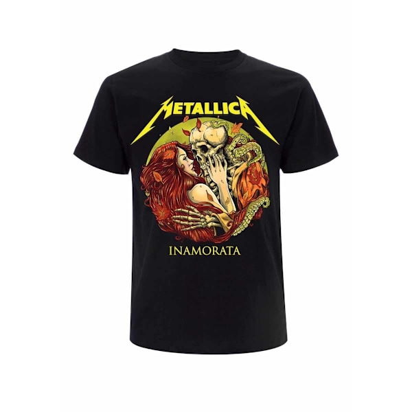 Metallica Unisex Adult Inamorata T-Shirt XL Svart Black XL