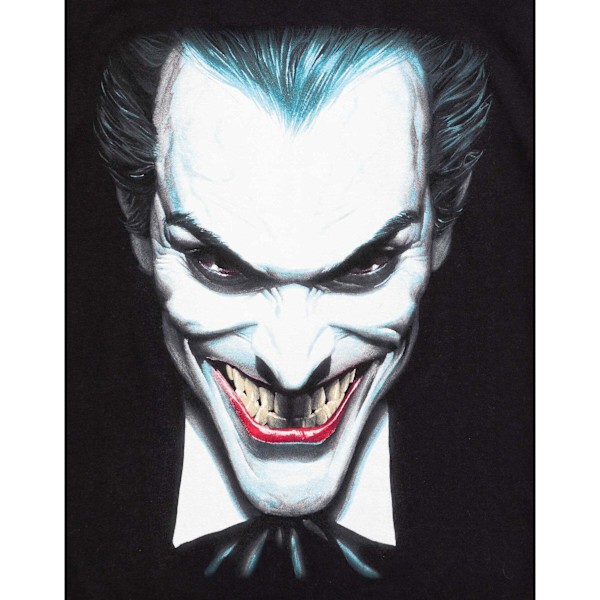 The Joker Herr Ansikte Kortärmad T-shirt XL Svart Black XL