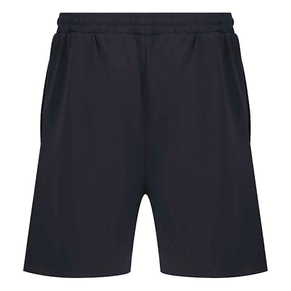 Finden & Hales Herr Stickade Shorts L Marinblå Navy L