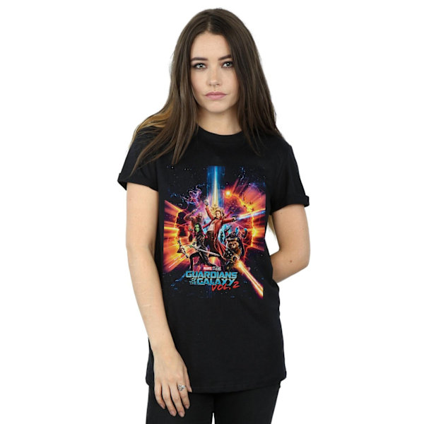Marvel Studios Dam/Kvinnor Guardians Of The Galaxy Vol. 2 Pos Black 4XL