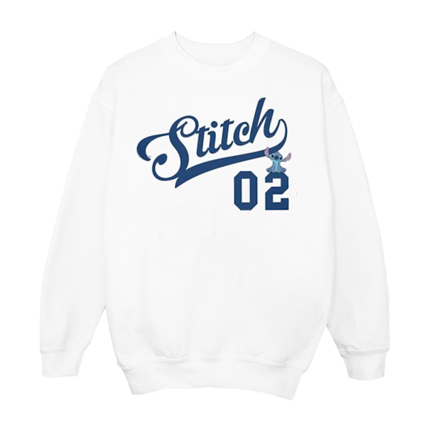 Disney Flickor Lilo & Stitch Atletisk Tröja 3-4 År Vit White 3-4 Years