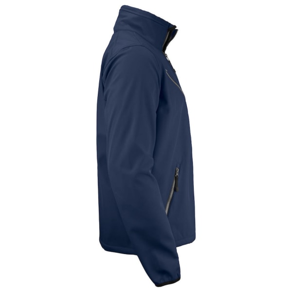 Jobman Herr Soft Shell Jacka S Marinblå Navy S