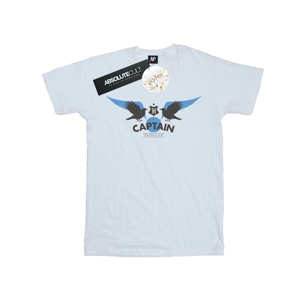 Harry Potter Pojkar Ravenclaw Kapten T-shirt 7-8 År Vit White 7-8 Years