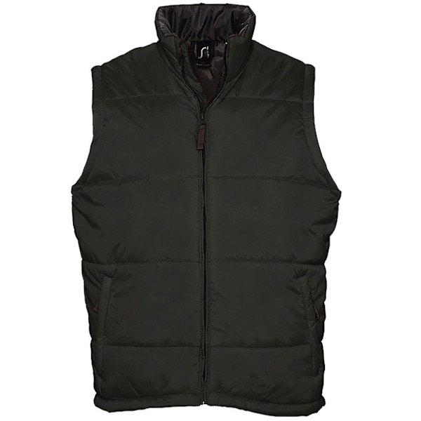 SOLS Varm Unisex Vadderad Bodywarmer Jacka 5XL Svart Black 5XL