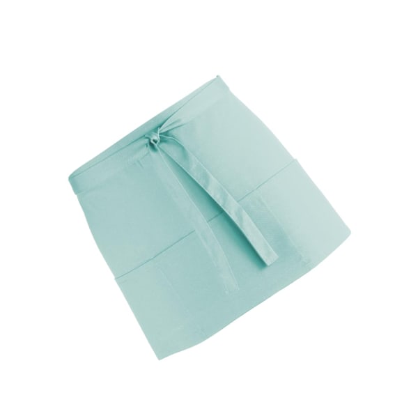 Premier Dam/Kvinnors Färger 3 Fickor Förkläde / Arbetskläder (Paket med 2) Aqua One Size