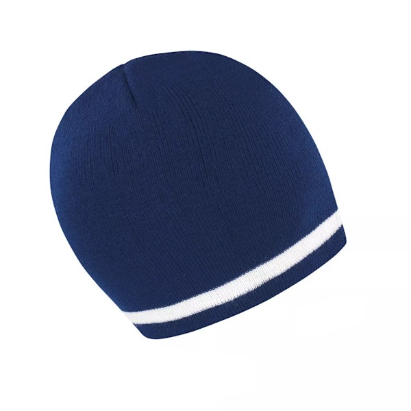 Result Winter Essentials Unisex Vuxen National Scotland Beanie Navy/White One Size