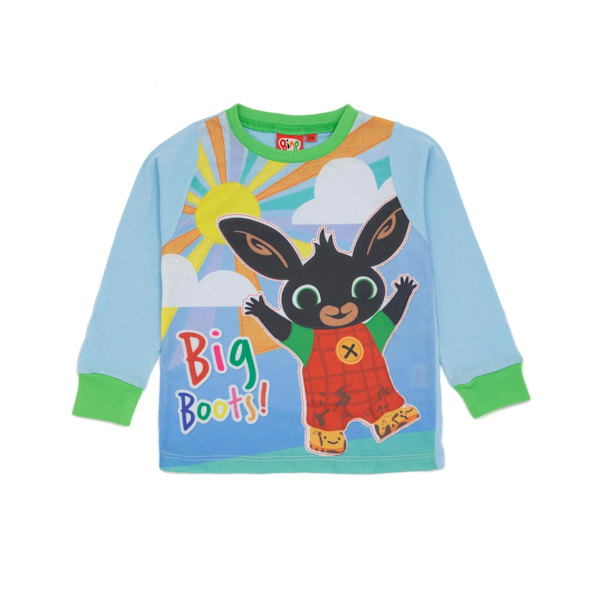 Bing Bunny Pojkar Långärmad Pyjamas Set 4-5 År Blå Blue 4-5 Years