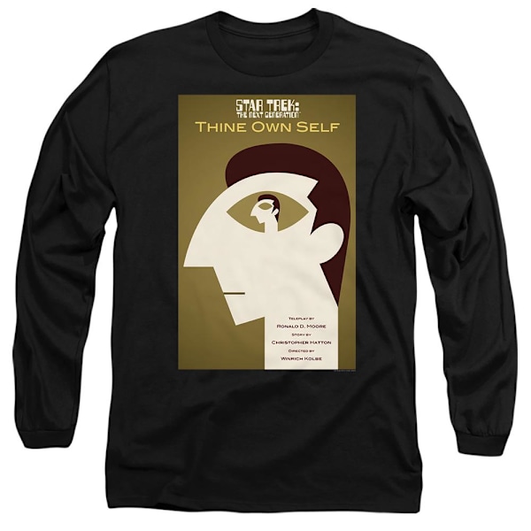 Star Trek Unisex Vuxen The Next Generation Säsong 7 Avsnitt 16 Black S