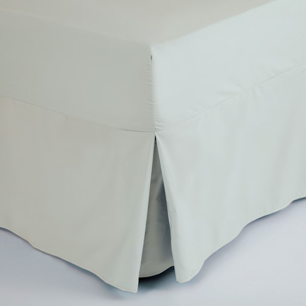 Belledorm Easycare Percale Lakan med volang, enkel, Cloud Cloud Single