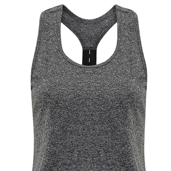 Tri Dri Dam/Kvinnors Performance Strap Back Vest L Svart Melan Black Melange L