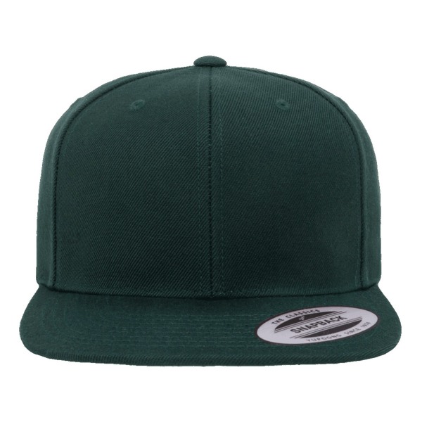 Yupoong Mens The Classic Premium Snapback- cap (paket med 2) One S Spruce One Size