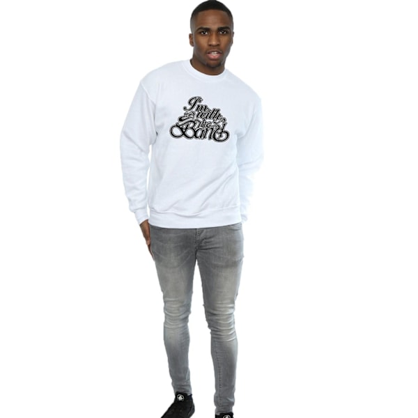 The Band Mens I´m With The Band Sweatshirt L Vit White L