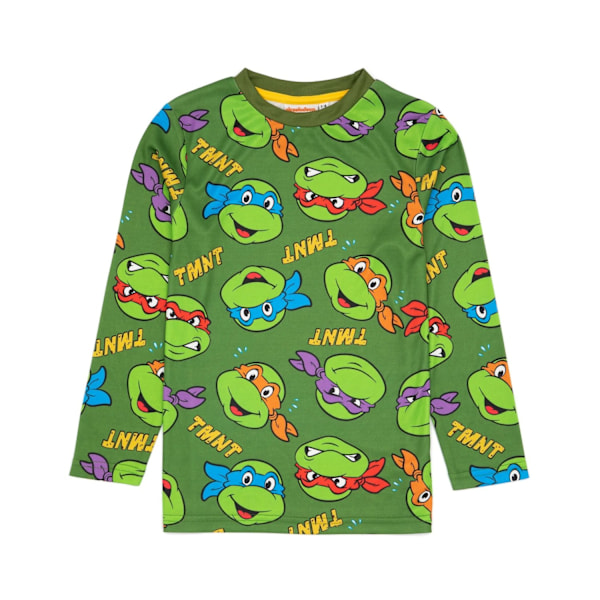 Teenage Mutant Ninja Turtles Barn/Barn Pyjamas Set 8-9 Green 8-9 Years