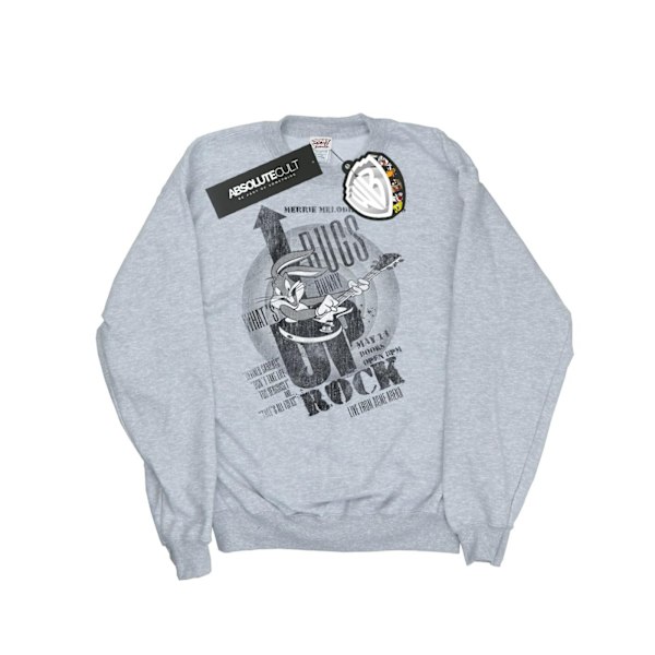 Looney Tunes Herr Bugs Bunny What´s Up Rock Sweatshirt L Sports Sports Grey L