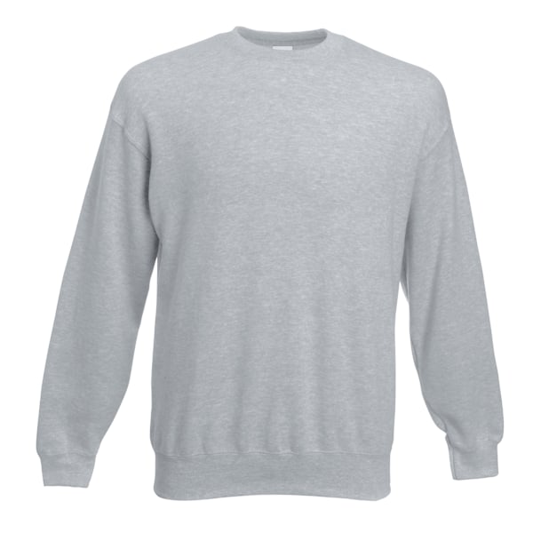 Fruit Of The Loom Unisex Premium 70/30 Set-In Sweatshirt L Heat Heather Grey L