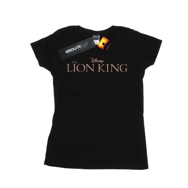 Disney Dam/Dam The Lion King Filmlogotyp Bomull T-shirt XX Black XXL
