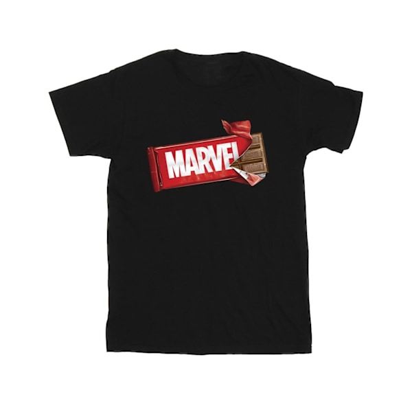 Marvel Universe Herr Marvel Choklad T-shirt M Svart Black M