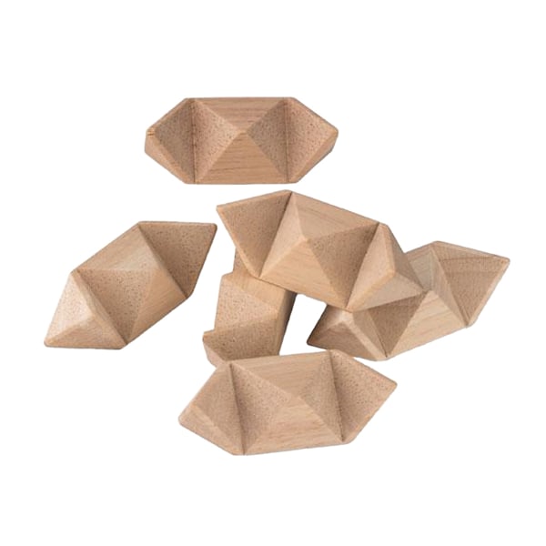 MidOcean Starnats Träpussel Stjärna One Size Trä Wood One Size