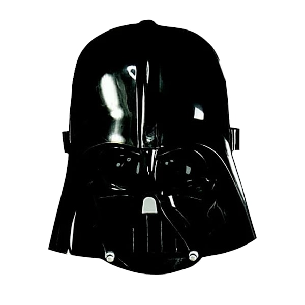 Star Wars Episode 3 Darth Vader Mask En Storlek Svart Black One Size