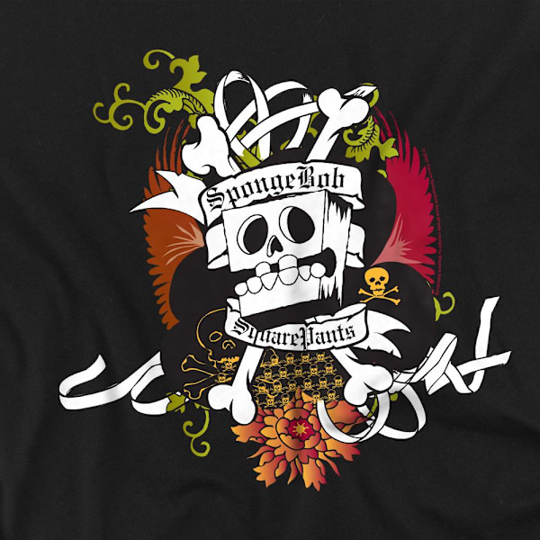 SvampBob Fyrkant Herr Rest In Peace T-Shirt 4XL Svart Black 4XL