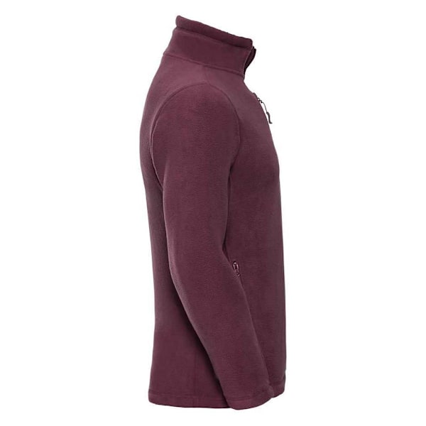 Russell Herr Fleecejacka för män 3XL Bourgogne Burgundy 3XL