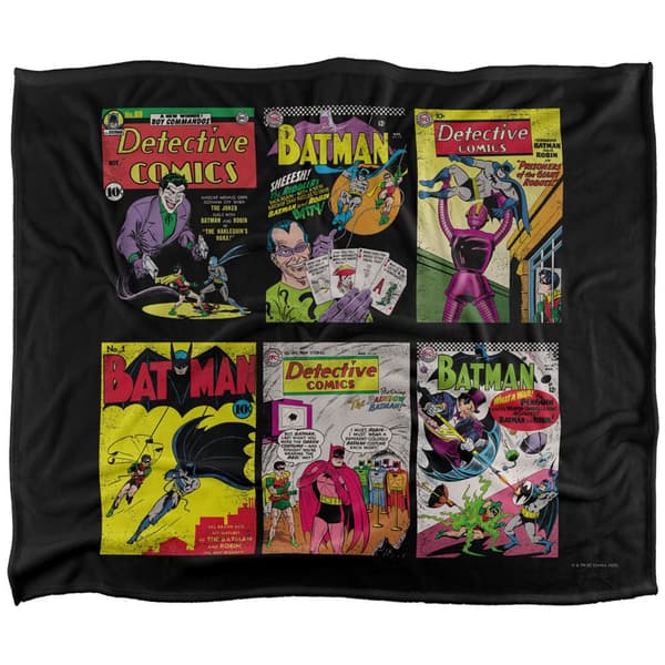 Batman Detective Comics Filt med Blandade Mönster One Size Multi Multicoloured One Size