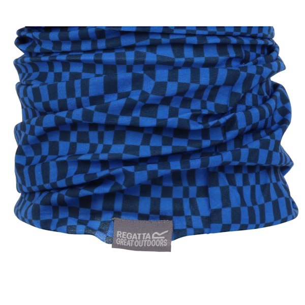 Regatta Barn/Barn Checkerboard Halsvärmare En Storlek Skydiv Skydiver Blue One Size