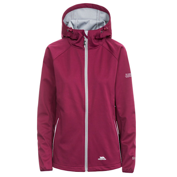 Trespass Dam/Damer Sisely Vattentät Softshelljacka XS Gra Grape Wine XS