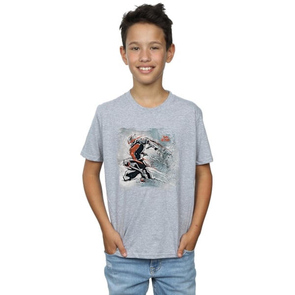 Marvel Boys Ant-Man Art Sketch T-shirt 9-11 år Sports Grey Sports Grey 9-11 Years