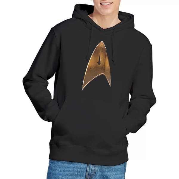 Star Trek: Discovery Herr Command Shield Hoodie S Svart Black S